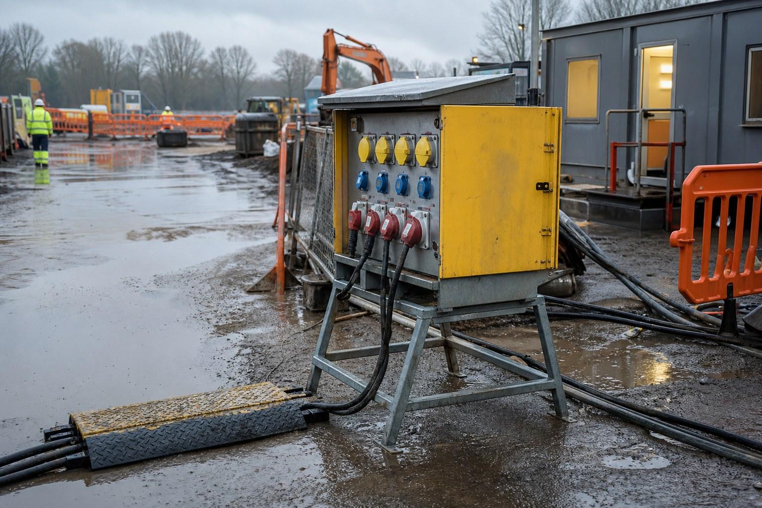 Protecting Temporary Supplies at the Site Distribution Board